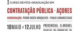 Pós-graduação – Contratação Pública